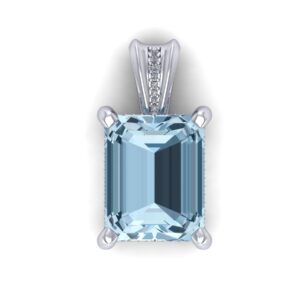 Aquamarine Pendant