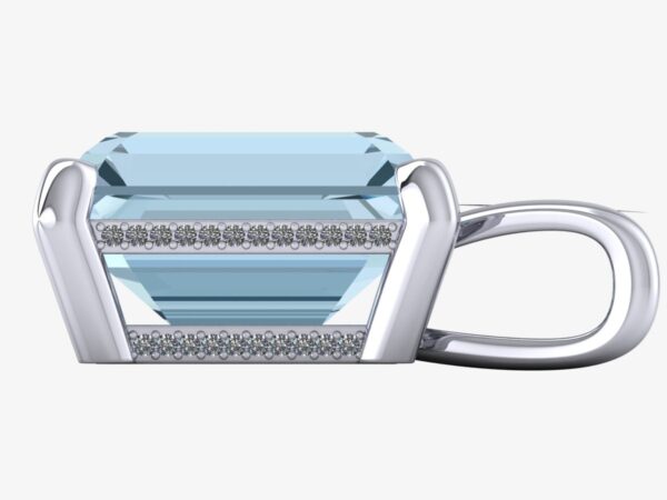 Aquamarine Pendant - Image 3
