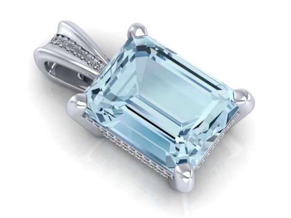 Aquamarine Pendant - Image 4